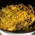 自由キッチン's cooksnap of when they made 簡単♡美味しすぎる豚キムチ焼きそば♡.
