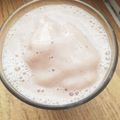 ぽんぽこ2486's cooksnap of when they made バナナといちごのベリーのスムージー.