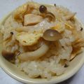 ゆっぺぇ's cooksnap of when they made とっても簡単☆しめじの炊き込みご飯.