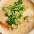 食いしん坊あー's cooksnap of when they made 癒し味～❤納豆に落とし卵の豆乳お味噌汁.