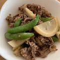 ポメちょん's cooksnap of when they made たけのこと牛肉の炒め物.
