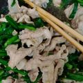 jimi8823's cooksnap of when they made 豚バラとニラのオイスターソース炒め.