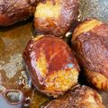 パッシーユ's cooksnap of when they made ♥ジューシー肉巻きおにぎり♥.