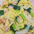 とかげのおかあさん's cooksnap of when they made 小松菜でポテサラ★.