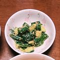 もも1002's cooksnap of when they made 簡単！たたきキュウリのごまみそあえ.