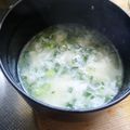 JathMinty's cooksnap of when they made 余った卵白で！葱の中華風スープ♪.