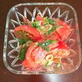 ステルトミチル's cooksnap of when they made 簡単・美味しい(*^^*)トマトのナムル.