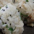 ハリハリ戦士's cooksnap of when they made 大葉焼きおにぎり.