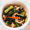 じん87's cooksnap of when they made 小松菜煮浸し.