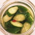 クックPEST53☆'s cooksnap of when they made 簡単きゅうりのピクルス.