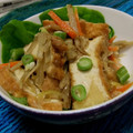 こはることん's cooksnap of when they made 厚揚げと白菜のみそ炒め～.
