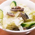 ☆ミーハー☆'s cooksnap of when they made 超簡単！オイルサーディンとレタスのサラダ.