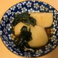 お気楽マンボウ's cooksnap of when they made 農家のレシピ♪新じゃがとワカメの煮物.