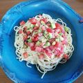 ダイスケさん's cooksnap of when they made トマトとアボカドの和風冷製パスタ.