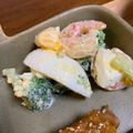 chiipharma's cooksnap of when they made デパ地下風、ブロッコリーと玉子のサラダ。.