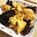 ちびます's cooksnap of when they made 女子にうれしい美容食キクラゲと卵の炒め物.