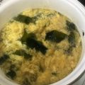 くまノン兵衛's cooksnap of when they made 味覇で作る☆わかめと玉子のスープ☆.