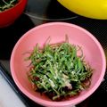山ちゃん０２０８'s cooksnap of when they made おかひじきのツナマヨ和え.