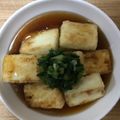 かおり♡♡♡'s cooksnap of when they made 揚げ出し豆腐.