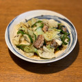 好きです。餃子。's cooksnap of when they made さば缶とキャベツの炒め物、栄養満点で旨い.