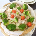 T0moco's cooksnap of when they made 野菜炒めの材料で！蒸篭蒸し.
