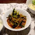 クックQ6BYA8☆'s cooksnap of when they made 牛肉とニンニクの芽のオイスターソース炒め.