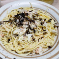 kumitch's cooksnap of when they made とっても簡単♪鮭フレークマヨパスタ.