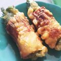 kisr1010's cooksnap of when they made ちくわのしそ巻き天ぷら.