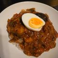 初心者あき's cooksnap of when they made 簡単なのに本格的☆ナスのキーマカレー.