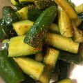いっけっけ☆☆'s cooksnap of when they made ジップロックで簡単！胡瓜のごま油醤油漬け.