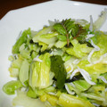 まんまるさくら's cooksnap of when they made 春キャベツとしらすのおひたし木の芽風味.