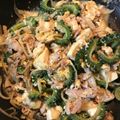 クック2WZMLZ☆'s cooksnap of when they made 沖縄料理屋で学んだ＊ゴーヤーチャンプルー.