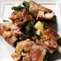 エシェリ's cooksnap of when they made あっさり☆長芋の大葉豚巻き☆梅ポン酢味.