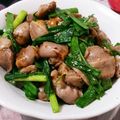 hozunyam's cooksnap of when they made ★美味い！砂肝とニラのスタミナ炒め★.