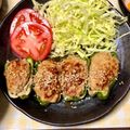 りなぬめ's cooksnap of when they made ピーマンの肉詰め★照り焼き風.
