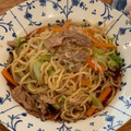OZENstudio's cooksnap of when they made 信州伊那名物☆ローメン風！汁焼きそば.