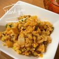 ★☆あずにゃん☆★'s cooksnap of when they made 子供も大好き☆豚キムチ炒飯☆.