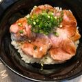 ewighet's cooksnap of when they made アメリカン・ポーク ローストポーク丼.