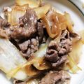 まぶたん's cooksnap of when they made 牛肉の生姜焼き丼♪.