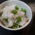 airi777's cooksnap of when they made レンジで簡単！混ぜるだけ☆枝豆ごはん.