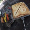 ・ゆうり・'s cooksnap of when they made キャンプ飯！定番ホットサンド.