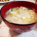 fu♪♪'s cooksnap of when they made ねぎと卵の和風スープ.