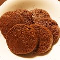 cookbeads's cooksnap of when they made とろける新食感＊生チョコクッキー.
