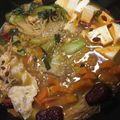 クックM6DK2O☆'s cooksnap of when they made 本格的中華火鍋です。辛さが良いね〜.