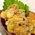 中村ベーカリー's cooksnap of when they made そら豆とレンコンのおつまみ天ぷら.