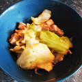 クックCA9LJ5☆'s cooksnap of when they made 豚肉と春キャベツの柚子胡椒炒め.
