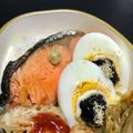 ☆GSSQHY☆'s cooksnap of when they made 甘塩鮭のワサビ乗せ.