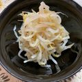 もっちゃん5's cooksnap of when they made もやしのナムル.