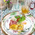sakuraロゼット's cooksnap of when they made かわいい真ん丸目玉焼き♪.