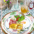 sakuraロゼット's cooksnap of when they made かわいい真ん丸目玉焼き♪.